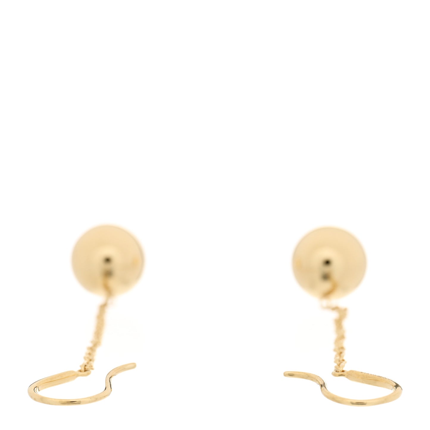 18K Yellow Gold 10mm HardWear Ball Hook Drop Earrings