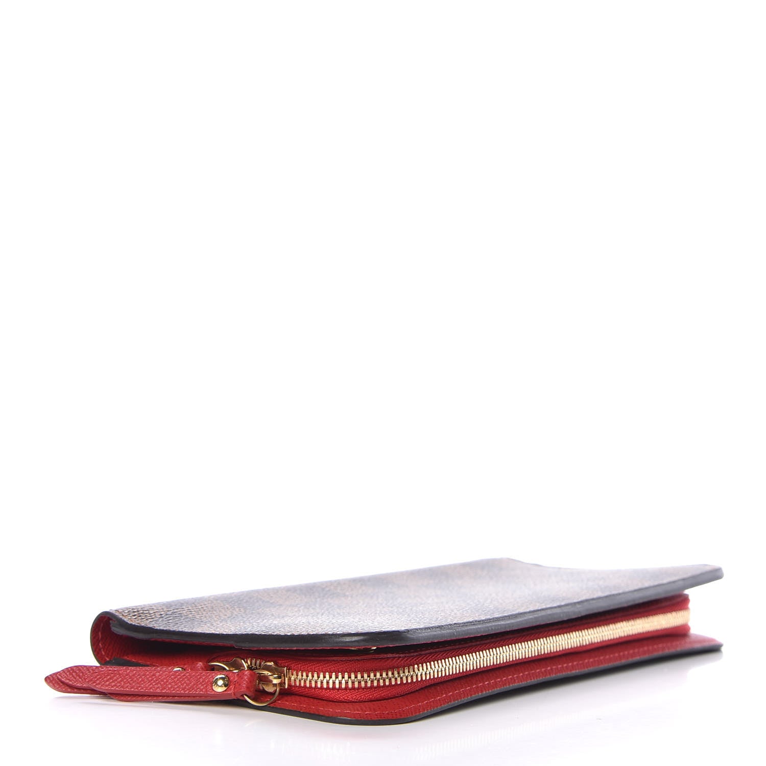 Louis Vuitton Damier Ebene Insolite Wallet Red 4 of 8