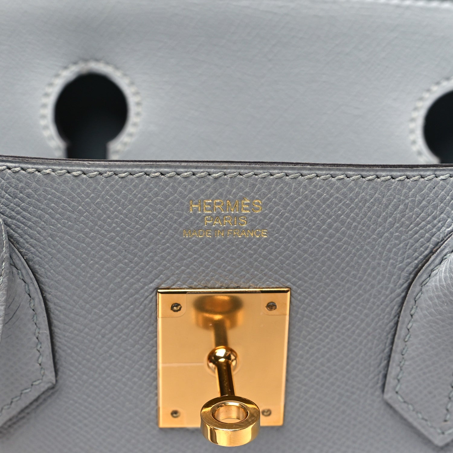 Hermes Epsom BIRKIN 30 Gris Mouette 6 of 13