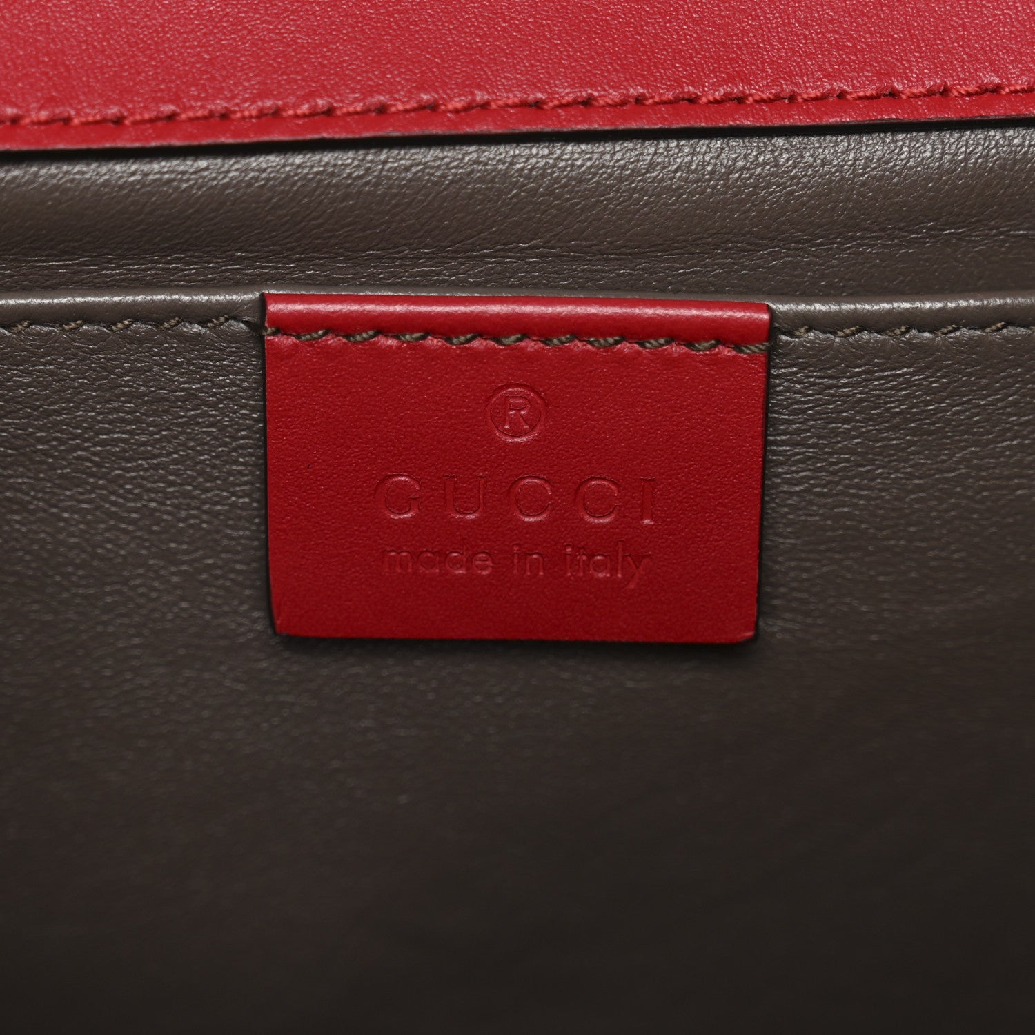 Gucci Smooth Calfskin Small Zumi Top Handle Shoulder Bag Hibiscus Red 6 of 14