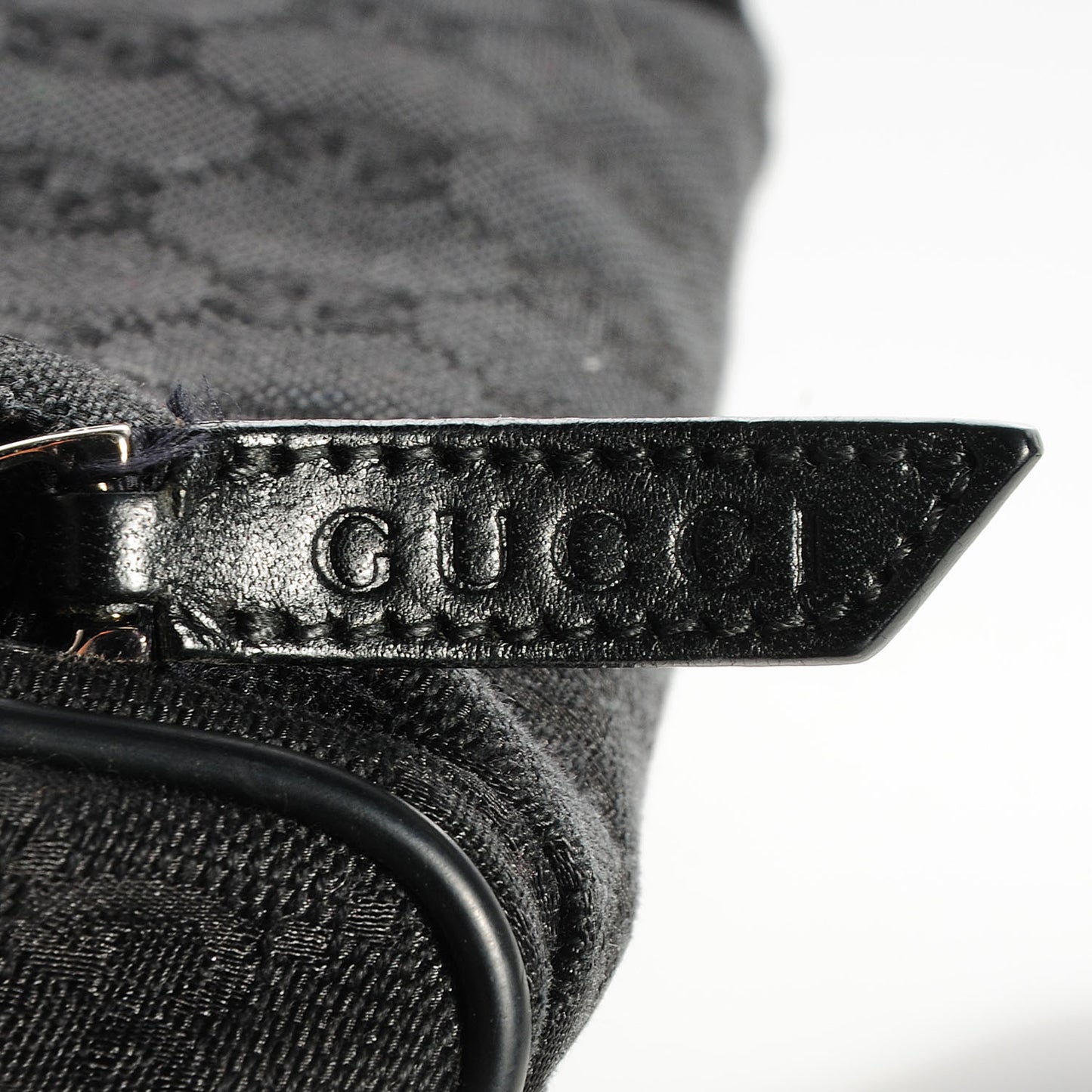 Monogram Flap Backpack Black
