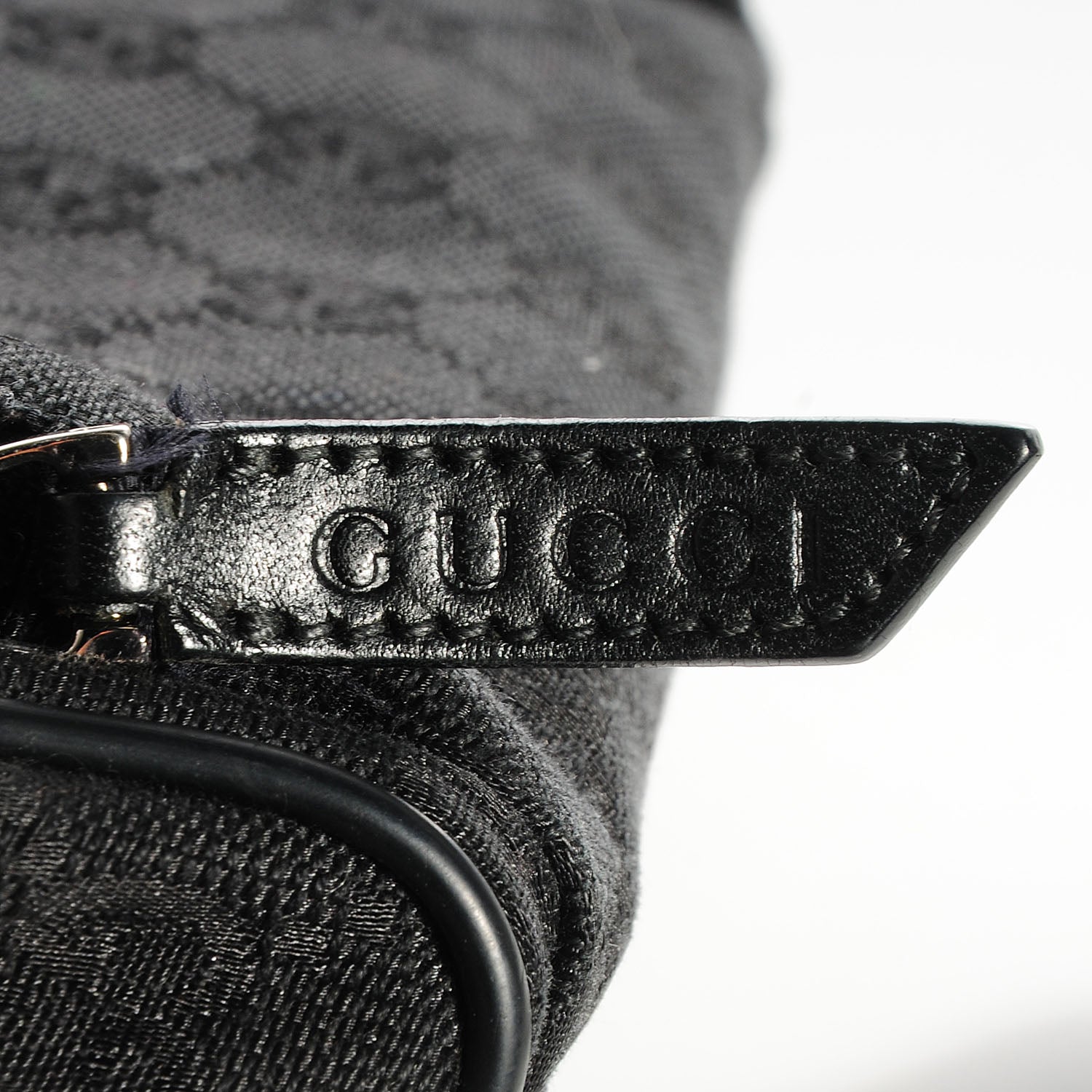 Gucci Monogram Flap Backpack Black 9 of 9