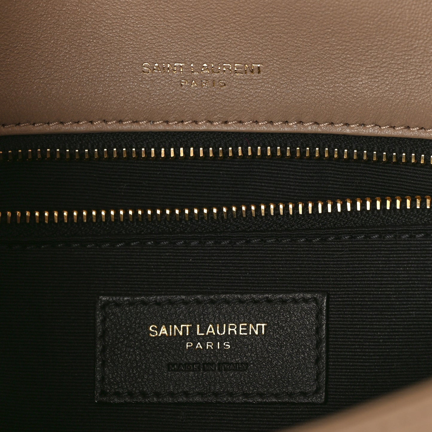 Lambskin Matelasse Monogram Medium Niki Chain Satchel Dark Beige