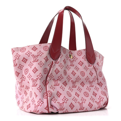 Louis Vuitton Canvas Cabas Ipanema PM Pink 4 of 10