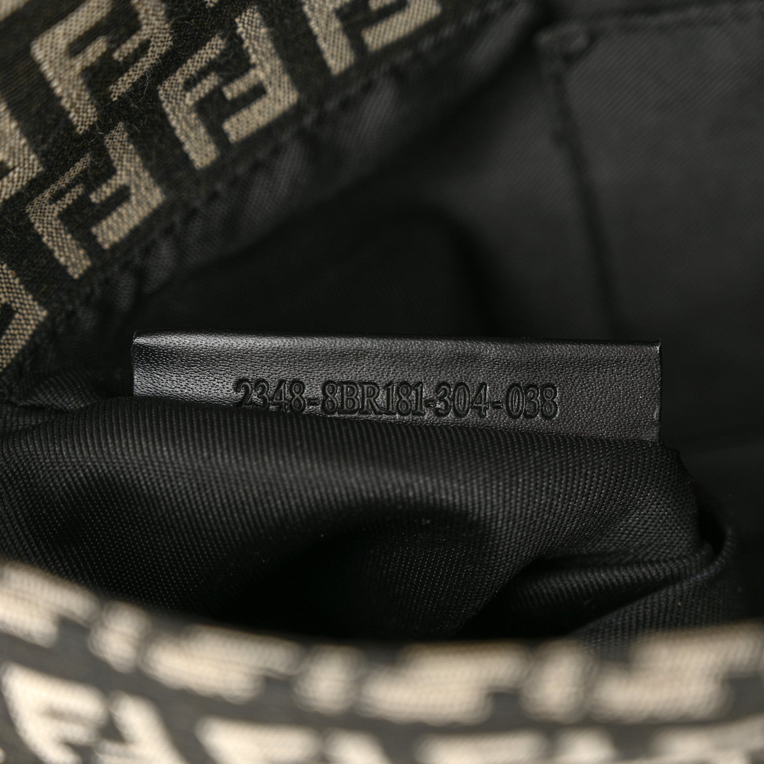 Fendi Zucchino Baguette Black 7 of 11