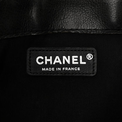 Chanel Calfskin New Medium Boy Reverso Flap Black 6 of 12