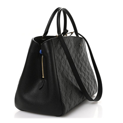 Louis Vuitton Empreinte Montaigne GM Black 3 of 12