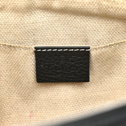 Gucci Pebbled Calfskin Small Soho Disco Bag Black 6 of 15