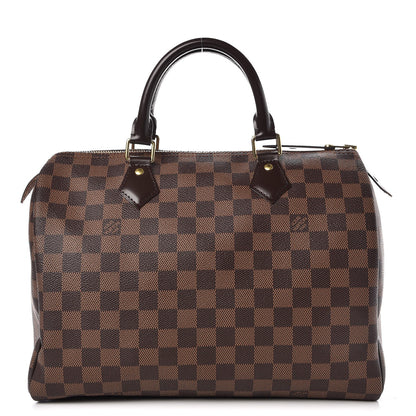 Louis Vuitton Damier Ebene Speedy 30 1 of 7