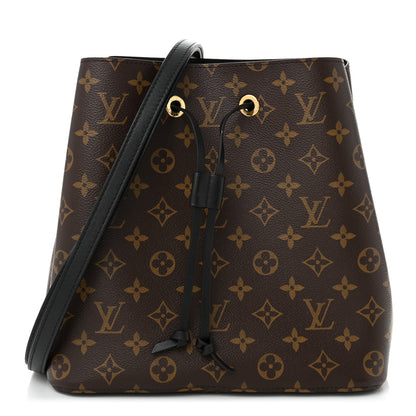 Louis Vuitton Monogram Neonoe MM Black 1 of 9