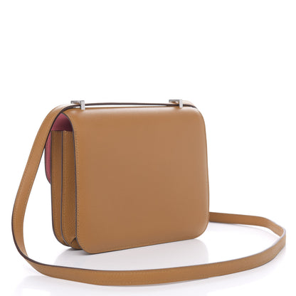 Hermes Evercolor Horseshoe Constance 18 Caramel Rose D'Ete 3 of 10