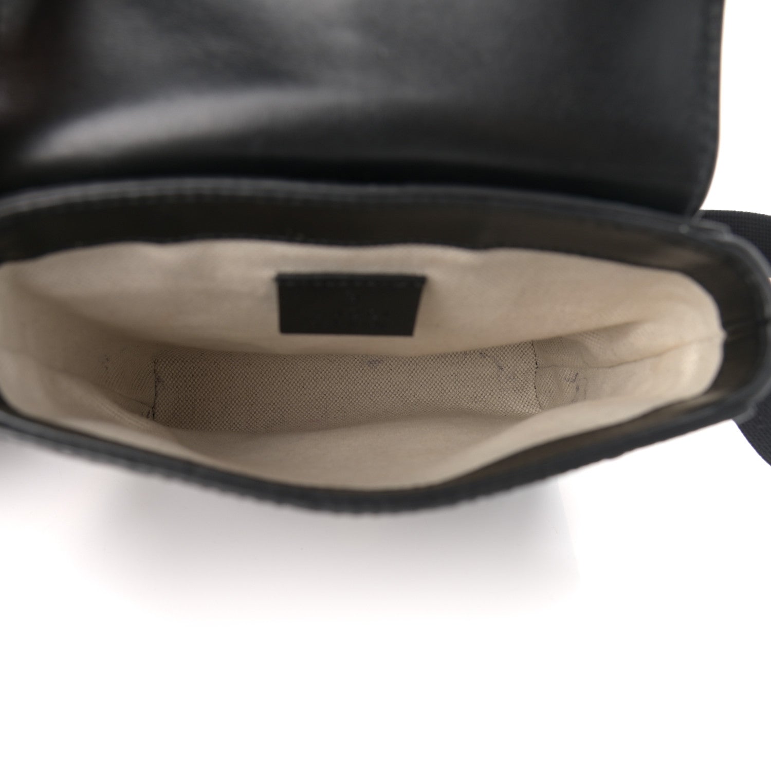 Gucci Calfskin GG Tennis Embossed 2 Detachable Pouch Belt Bag Black 5 of 11