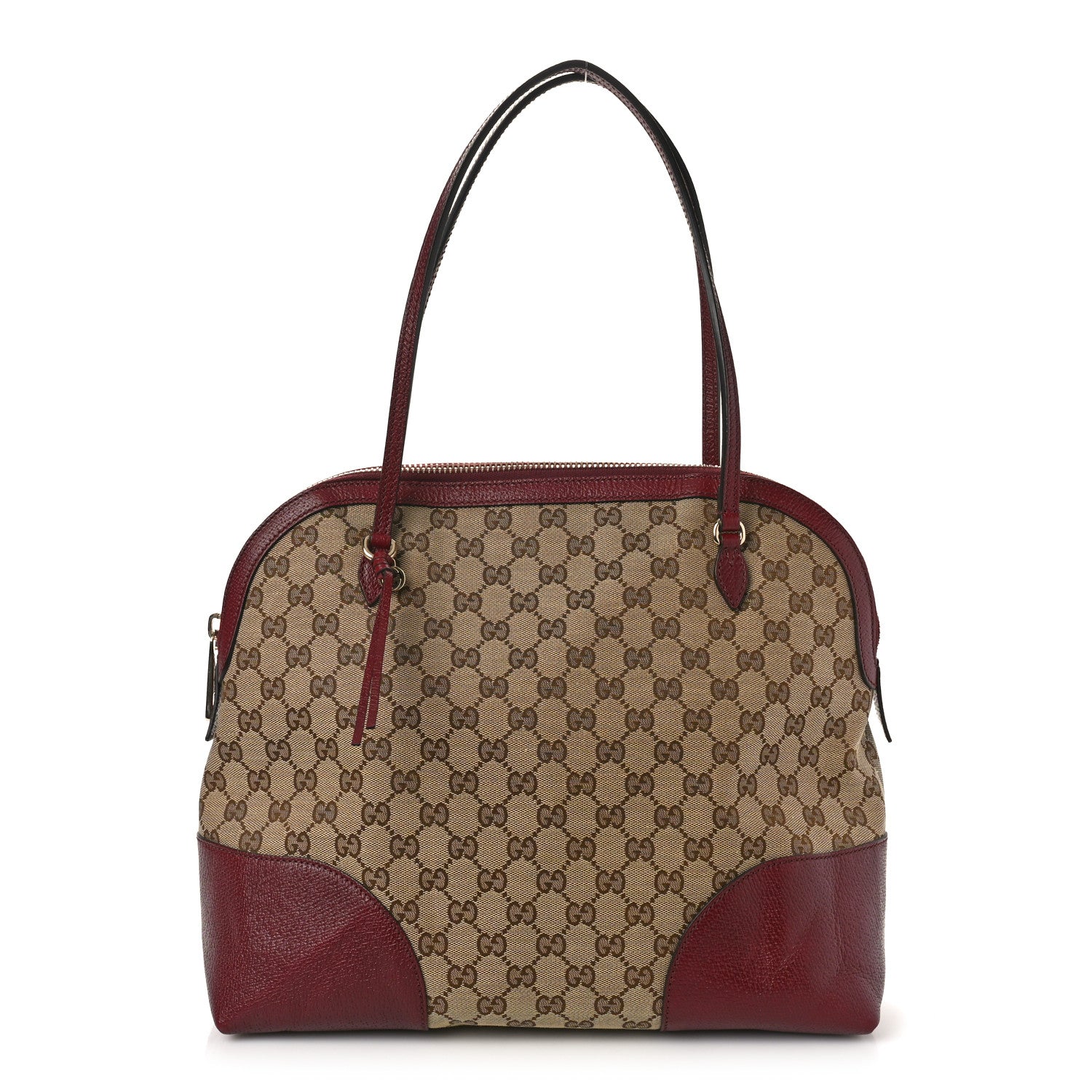 Gucci Monogram Medium Bree Shoulder Bag Ruby Red 1 of 11
