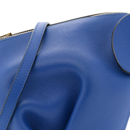 Loewe Calfskin Mini Elephant Crossbody Bag Electric Blue 8 of 13