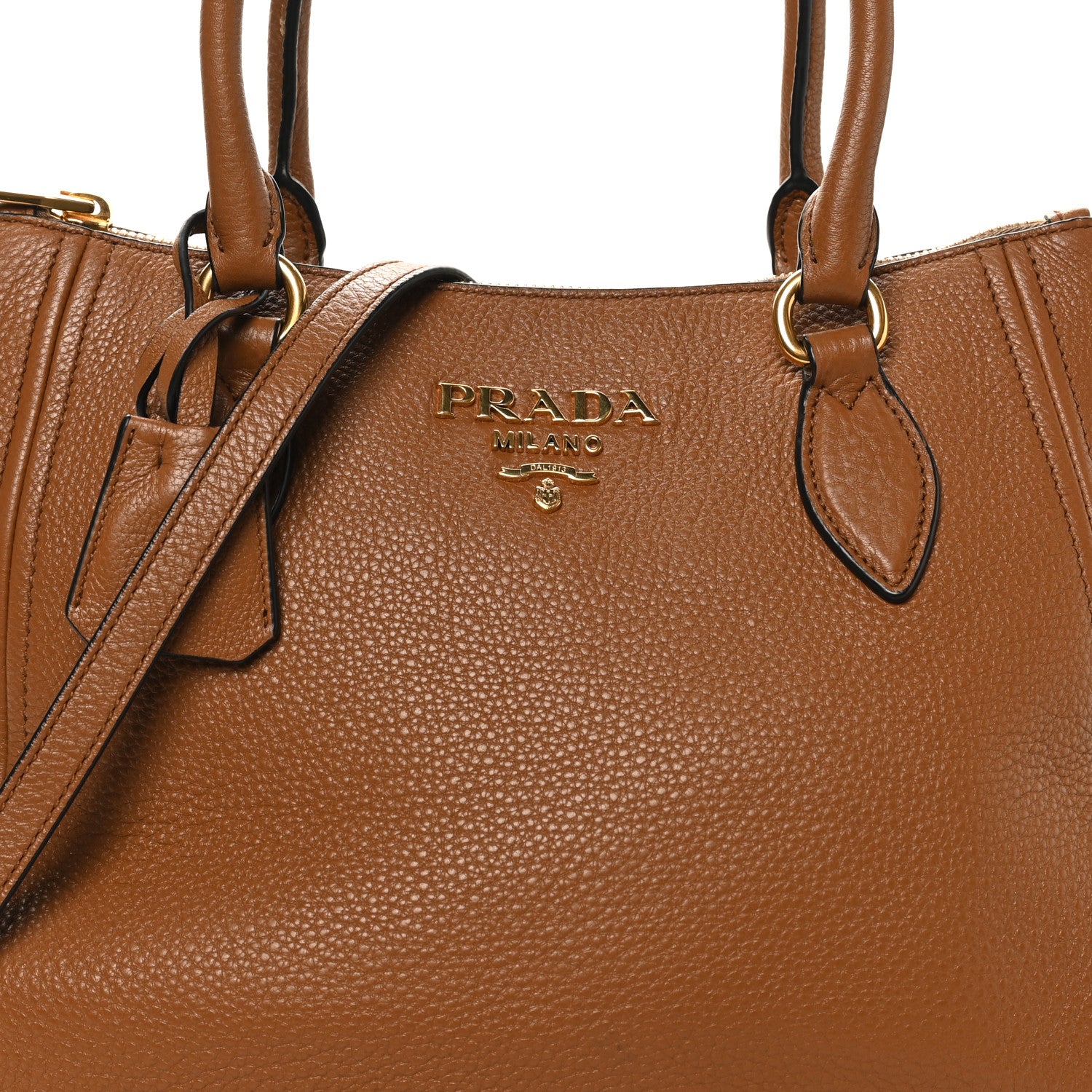 Prada Vitello Phenix Tote Cannella 7 of 9
