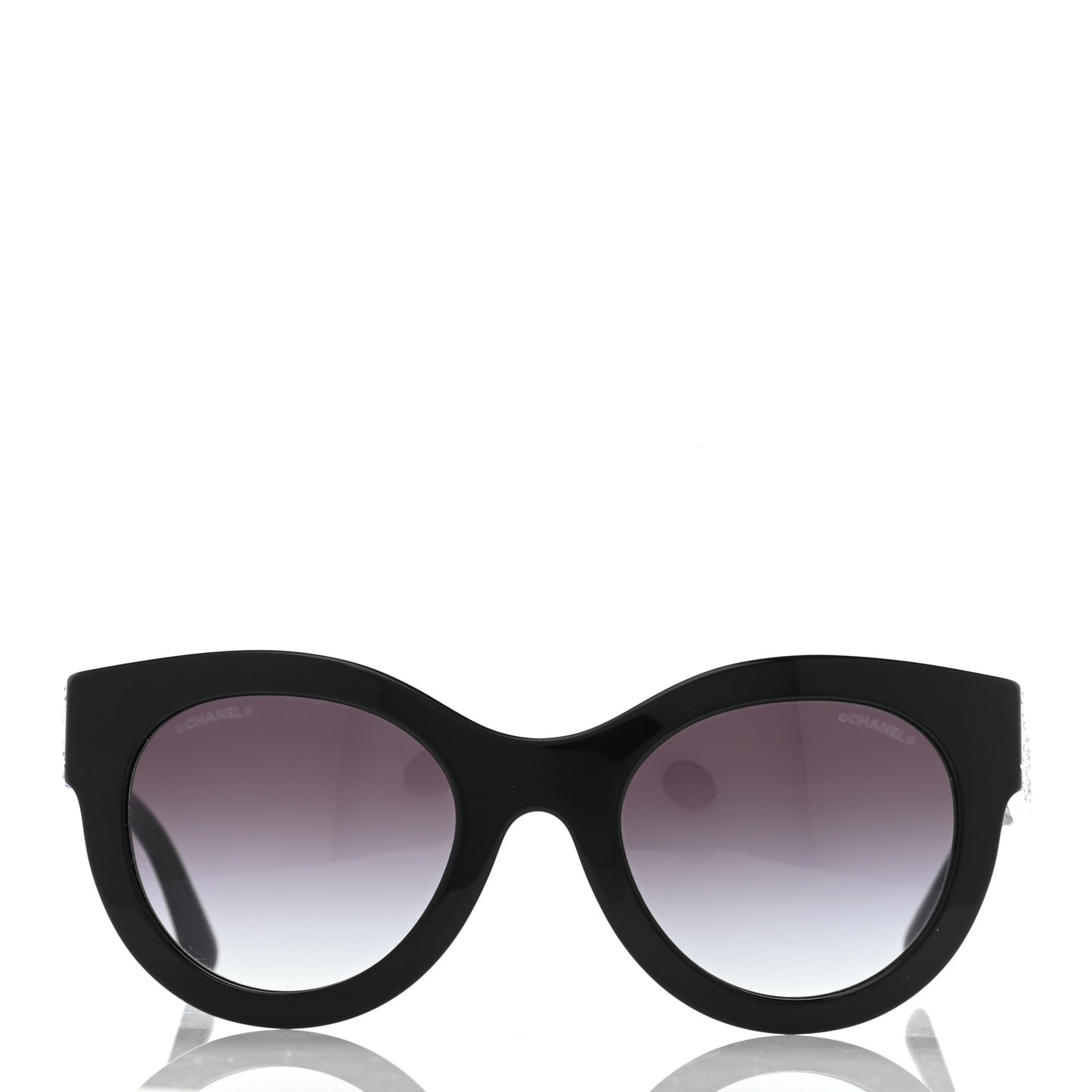 Crystal CC Sunglasses 5420-B Black