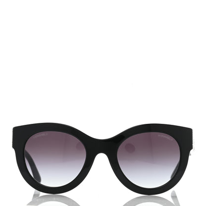 Chanel Crystal CC Sunglasses 5420-B Black 2 of 9