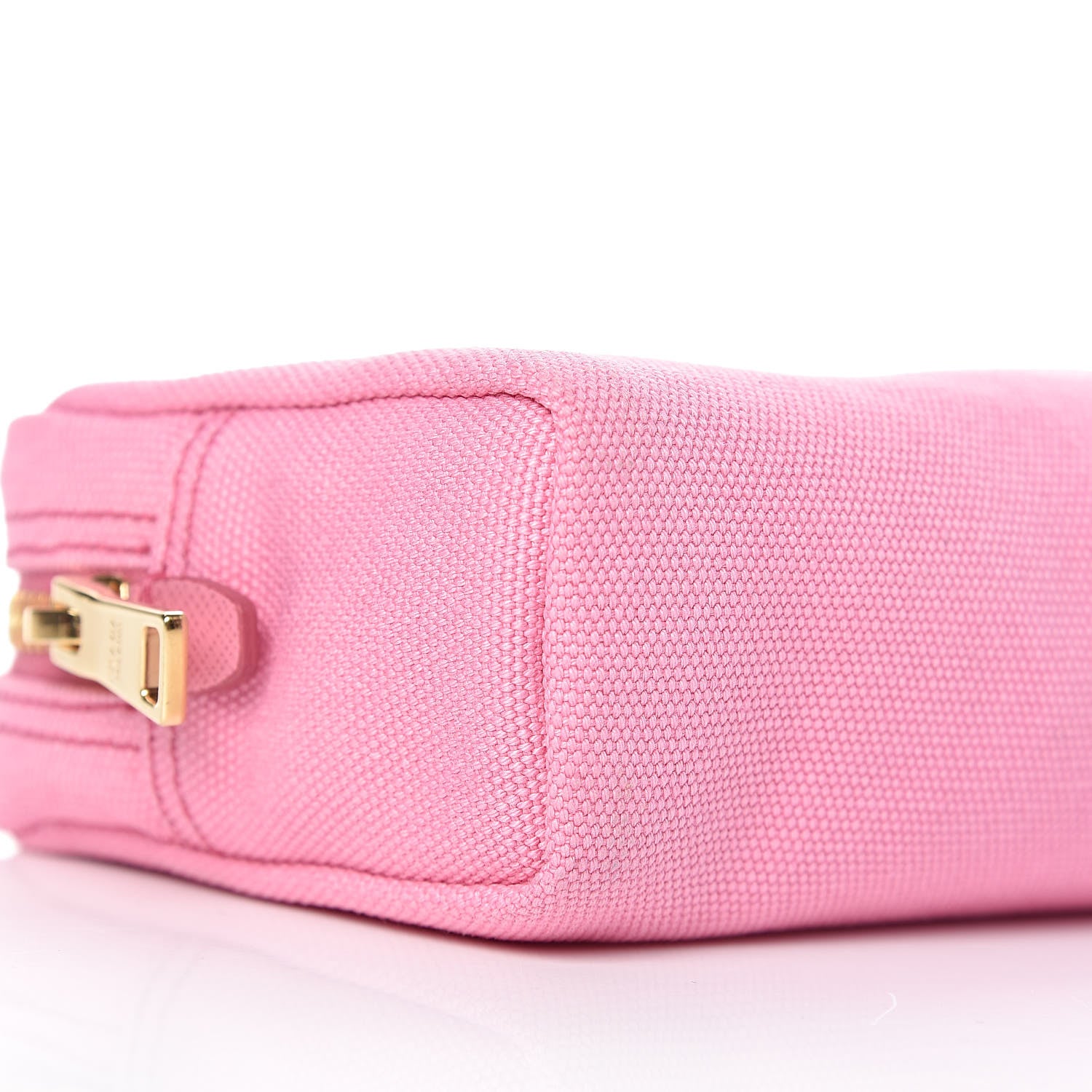 Prada Canvas Canapa Logo Pouch Geranio 8 of 10