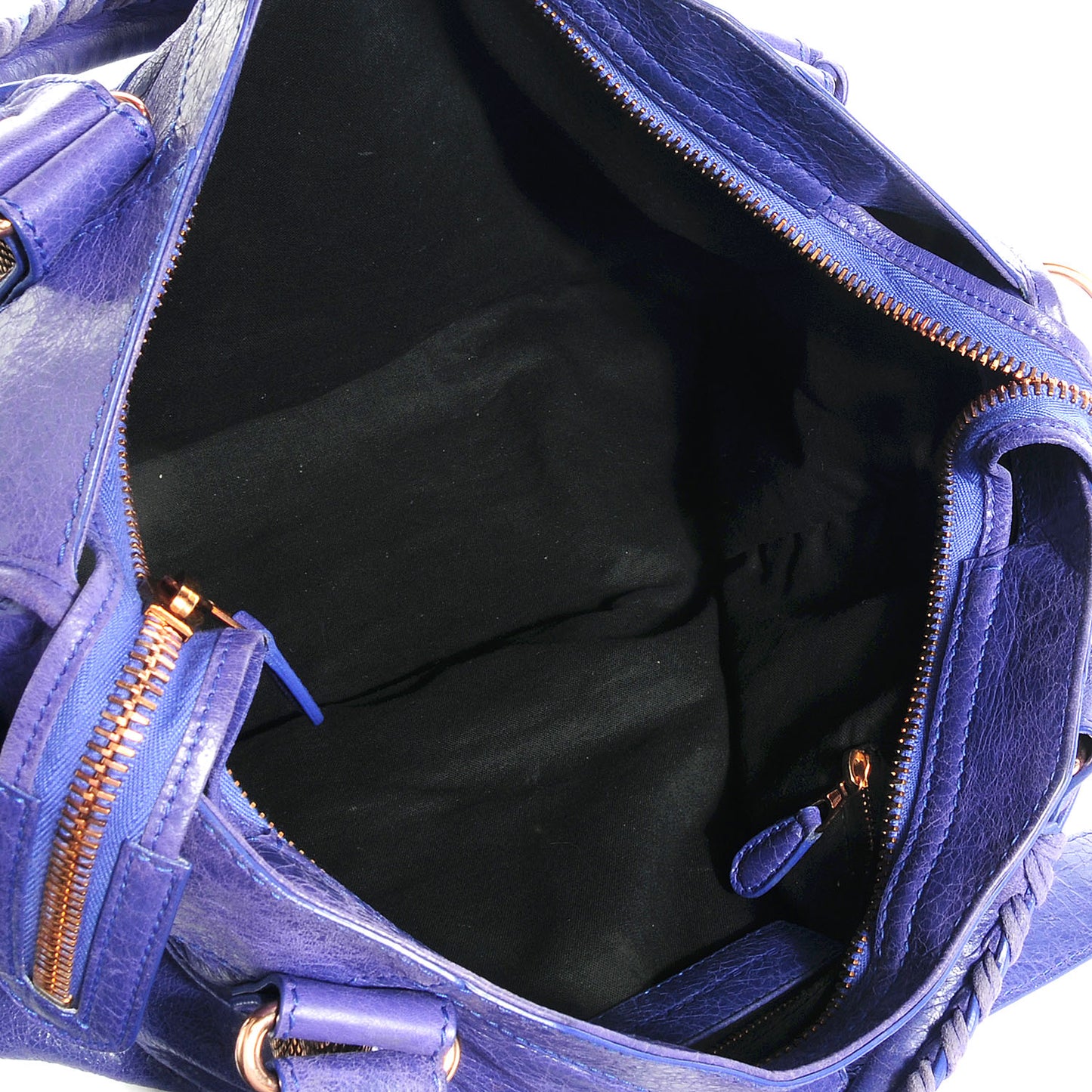 Agneau Giant 21 Rose Gold Hardware City Bleu Lavande