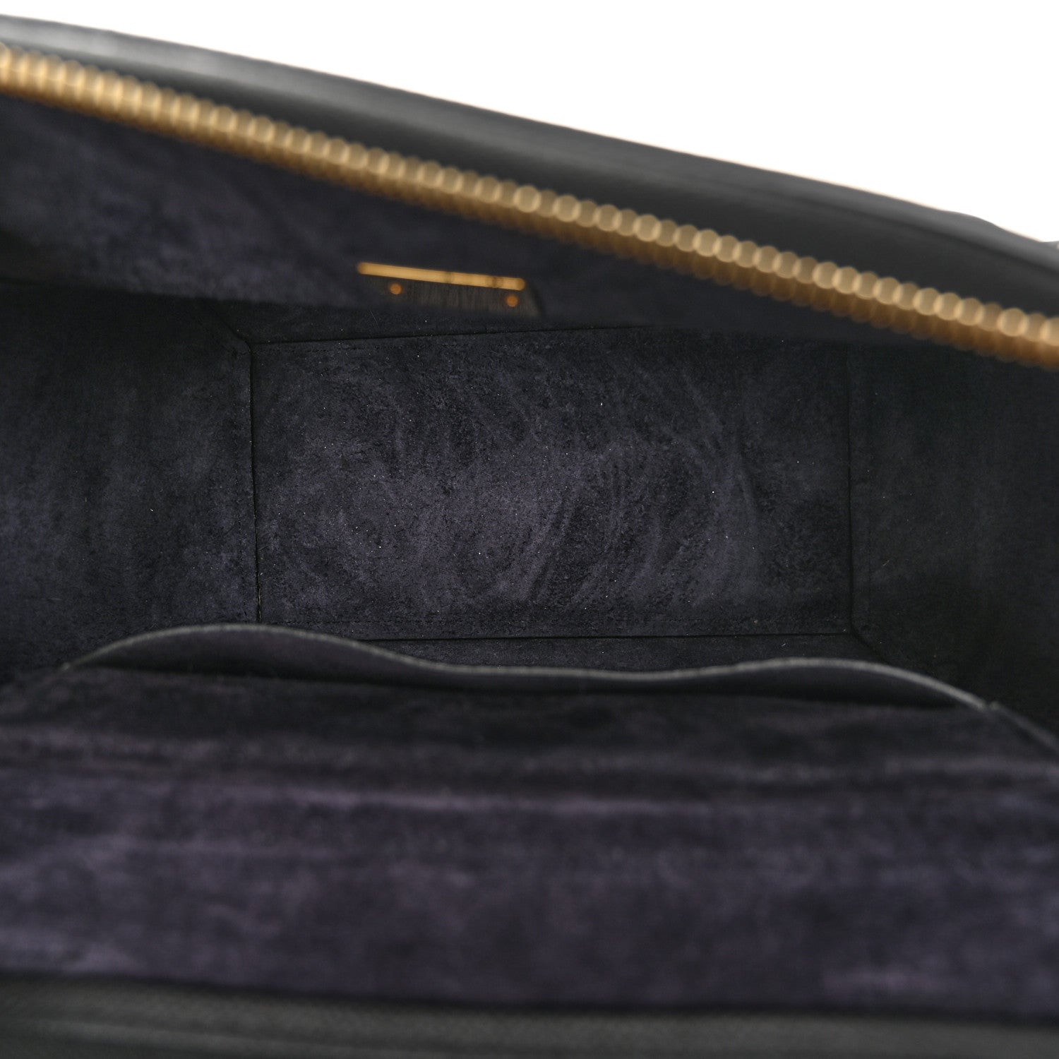 Celine Grained Calfskin Micro Belt Bag Black 5 of 9