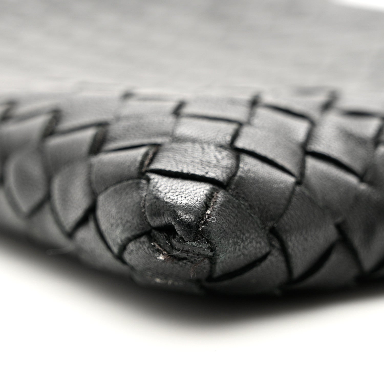 Bottega Veneta Nappa Intrecciato Medium Zip Pouch Black 9 of 9
