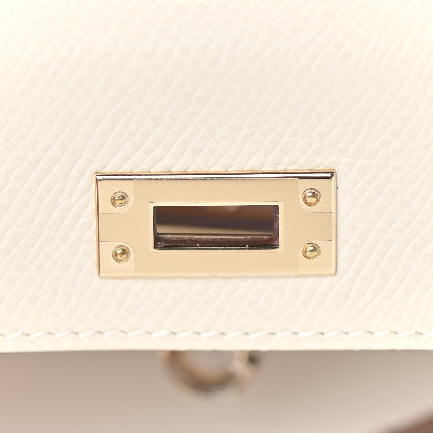Hermes Epsom Mini Horseshoe Kelly Sellier 20 Craie Sesame 22 of 32