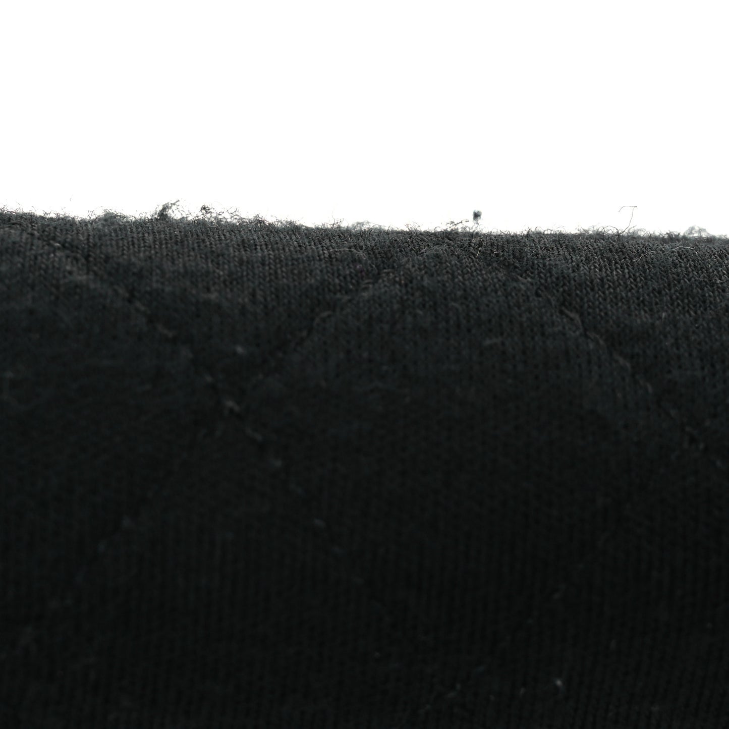 Jersey Quilted Mini Square Flap Black