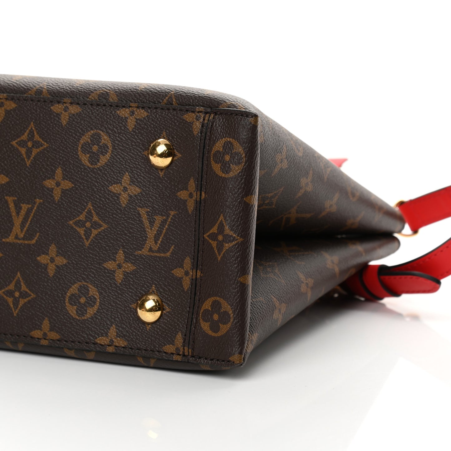 Monogram Flower Tote Coquelicot