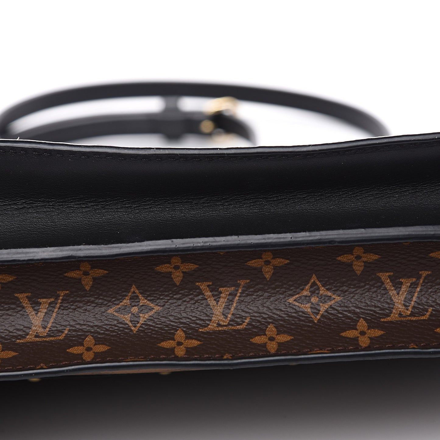Reverse Monogram Trunk Clutch
