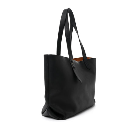 Louis Vuitton Grained Calfskin Low Key Cabas MM Black 4 of 12