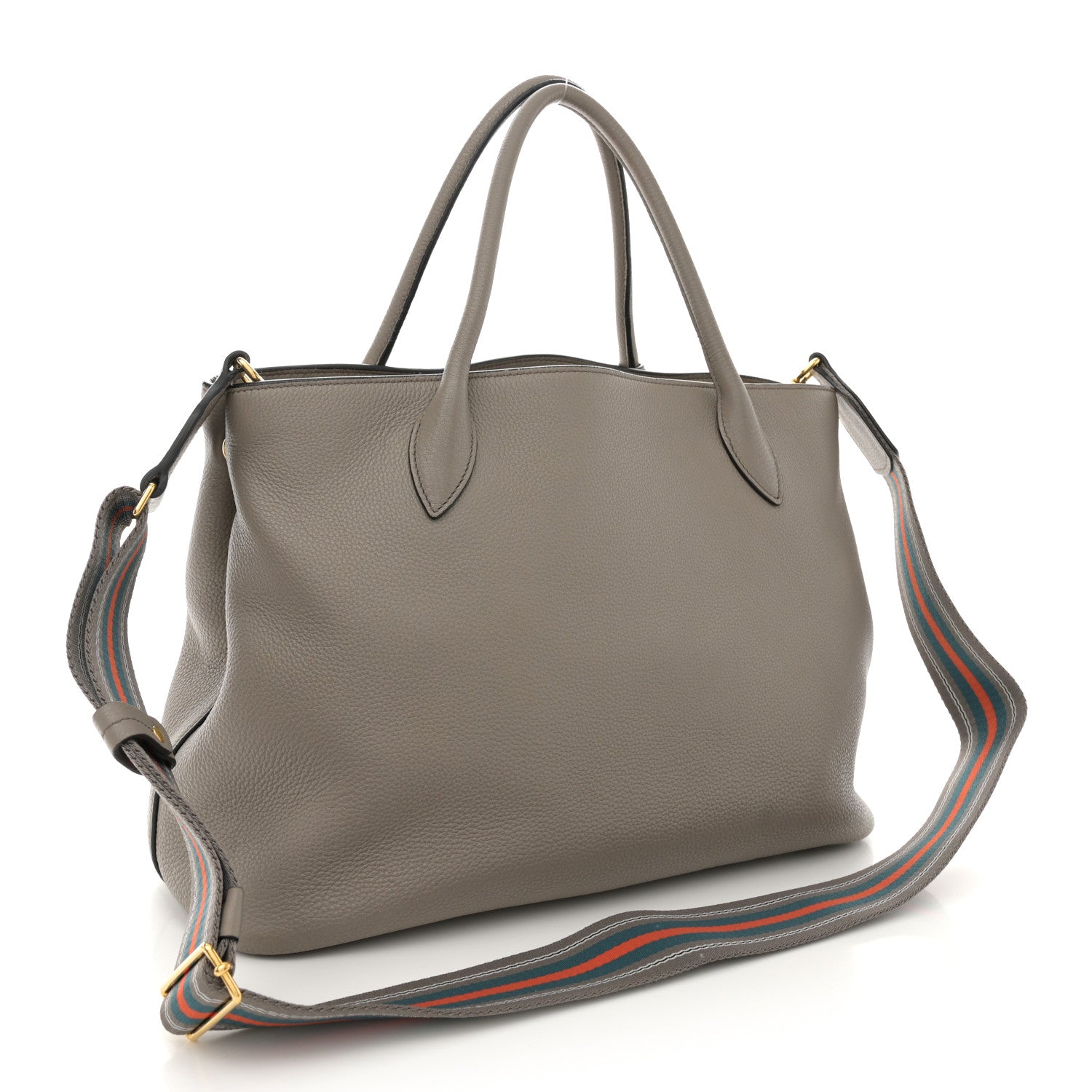 Prada Vitello Daino Tote Argilla 3 of 17