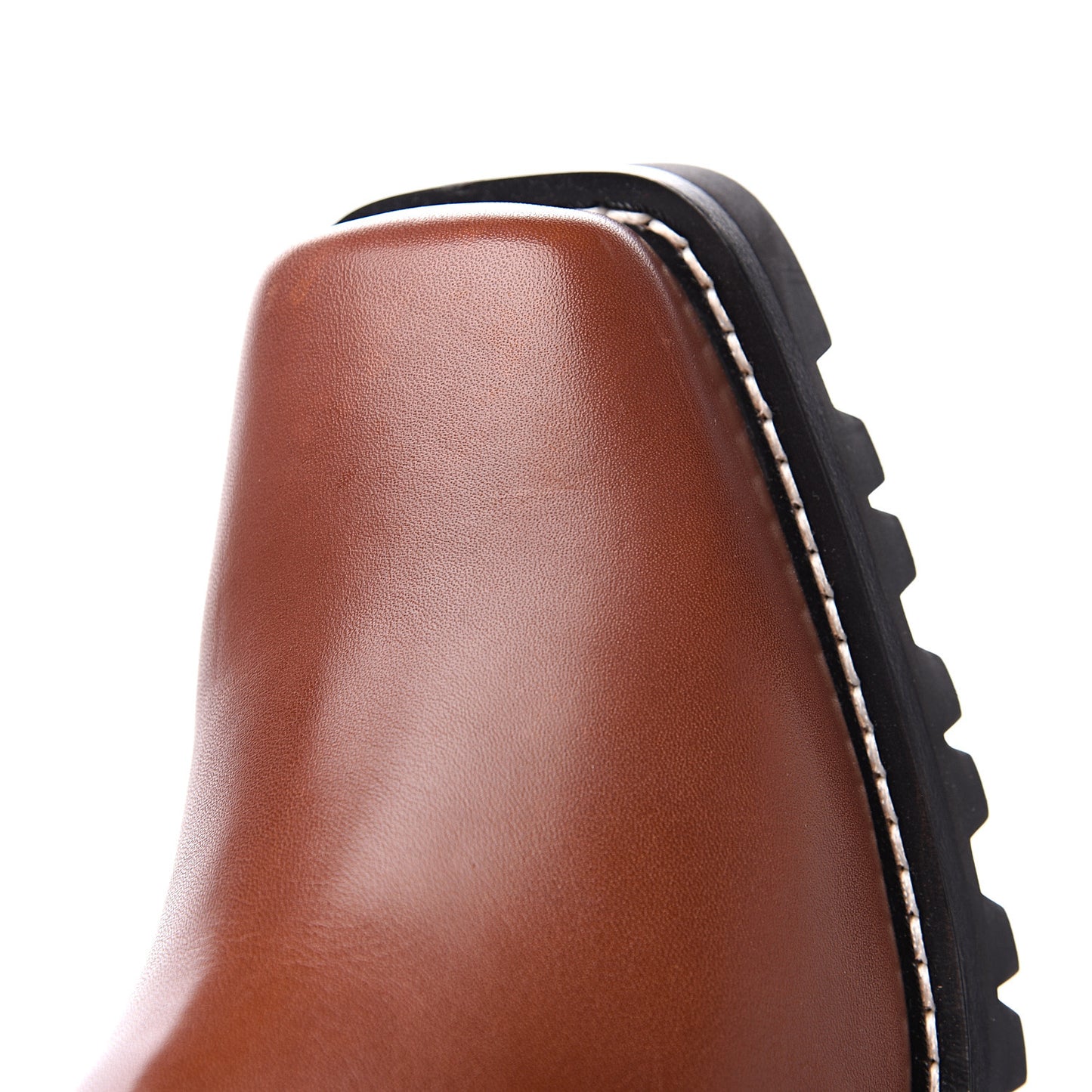 Calfskin Monogram Limitless Ankle Boots 38 Cognac