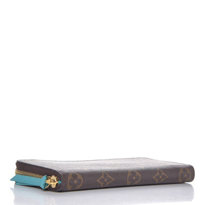 Louis Vuitton Monogram Clemence Wallet Turquoise 4 of 8