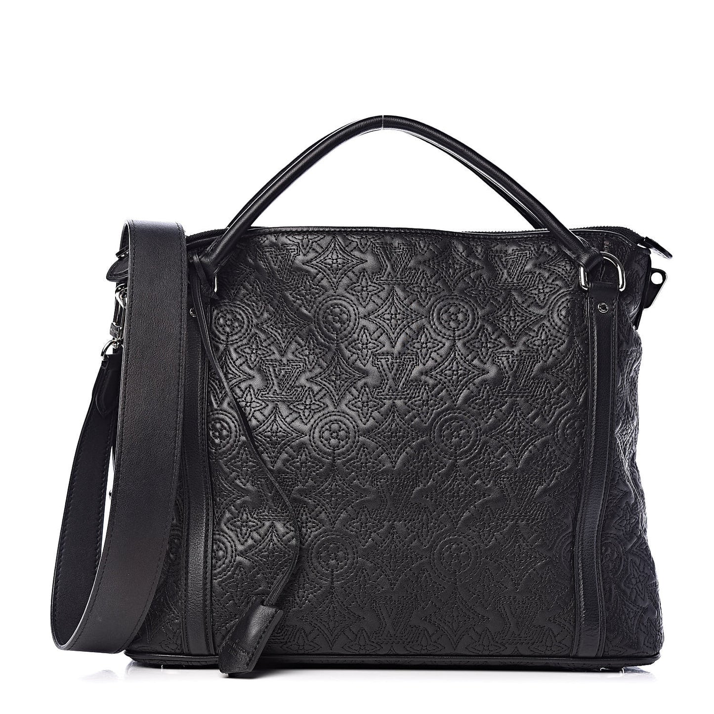 Monogram Lambskin Antheia Ixia PM Black