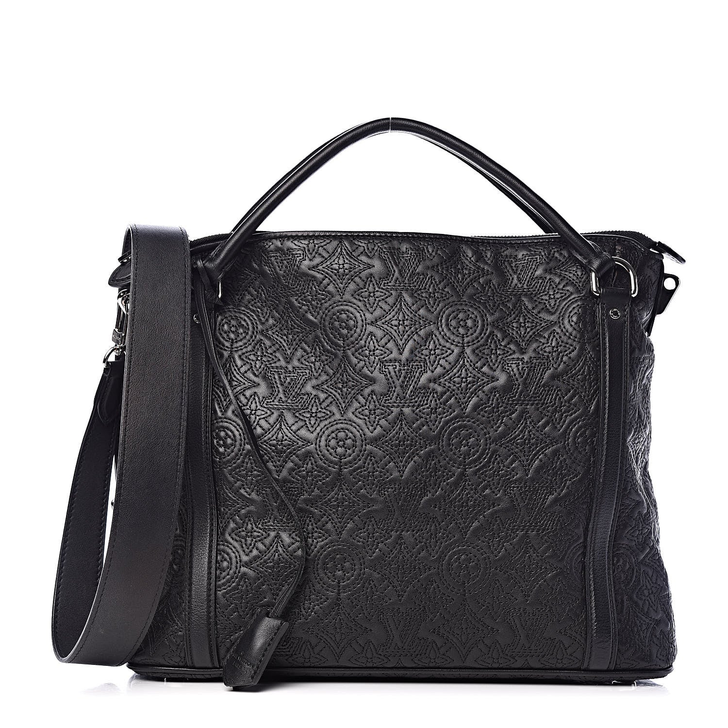 Louis Vuitton Monogram Lambskin Antheia Ixia PM Black 1 of 10