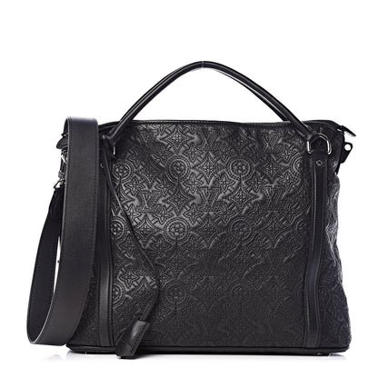 Louis Vuitton Monogram Lambskin Antheia Ixia PM Black 1 of 10