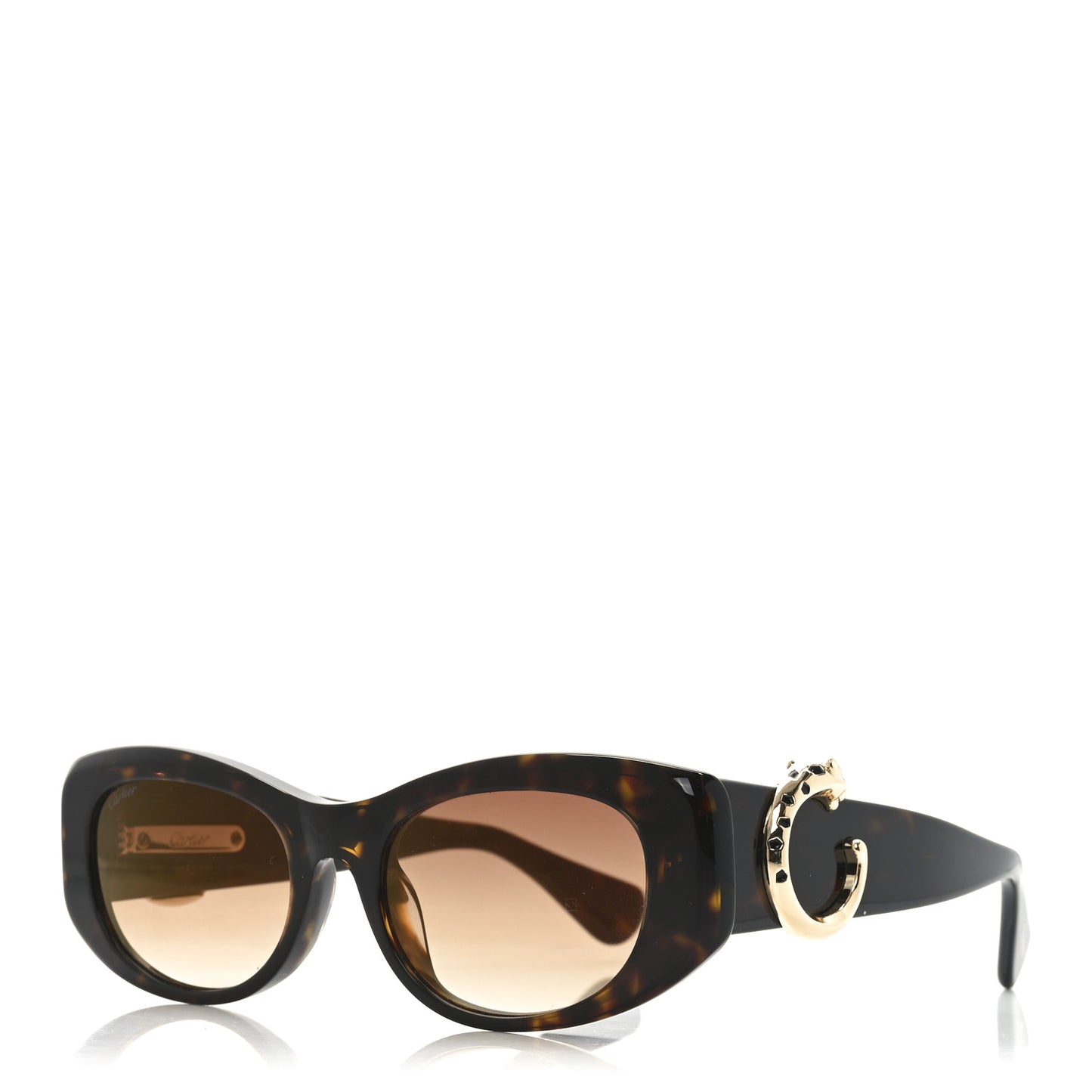 Acetate Panthere C-Logo Sunglasses CT0472S Tortoise