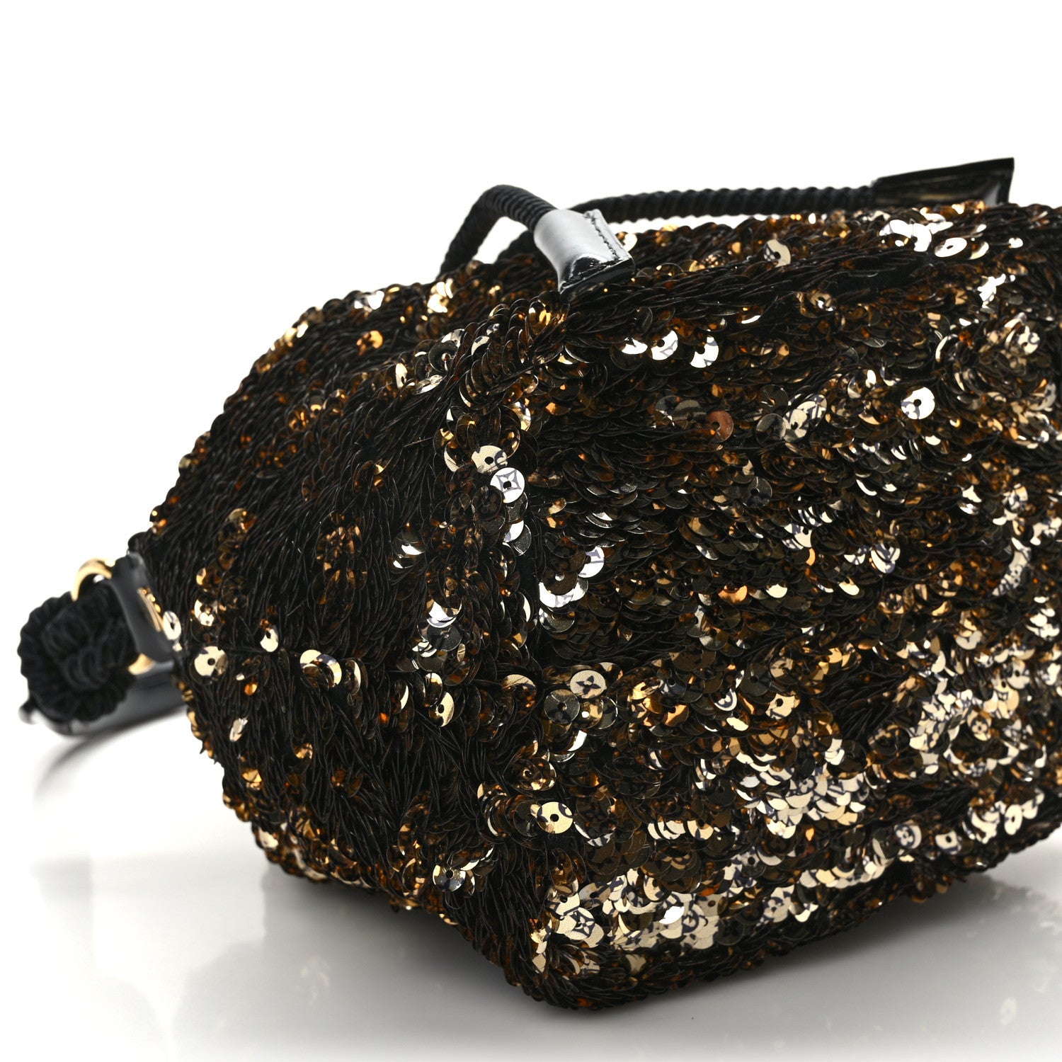 Louis Vuitton LOUIS VUITTON Sequin Mini Noe Rococo Gold 8 of 9