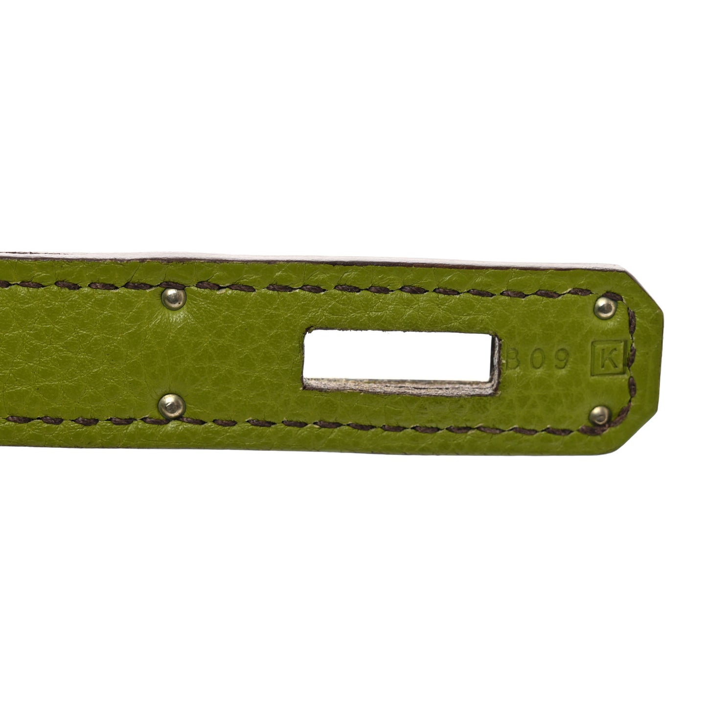 Togo Birkin 30 Gold Vert Anis Orange