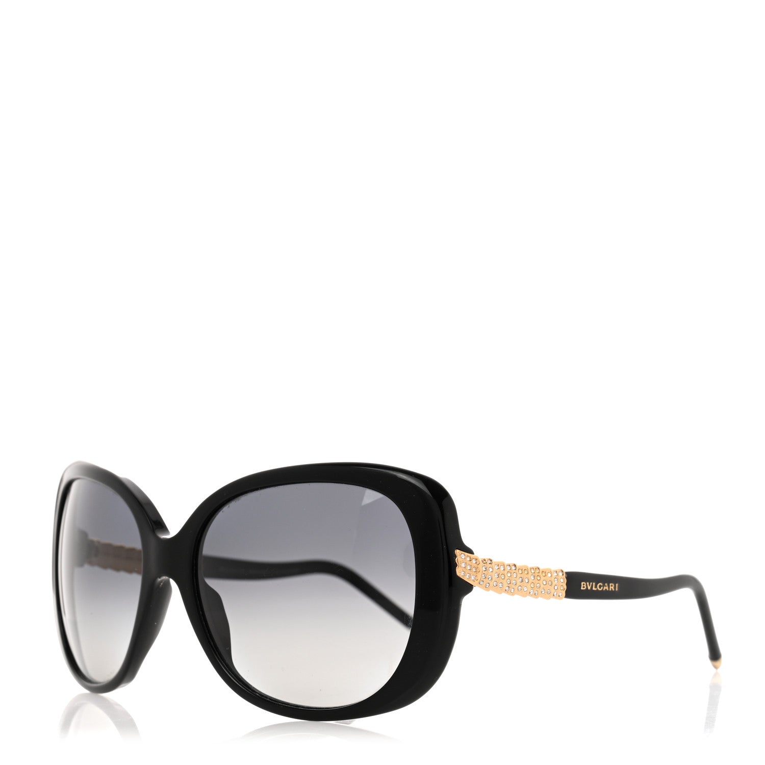Bulgari Oversized Sunglasses 8105-B Black 1 of 8