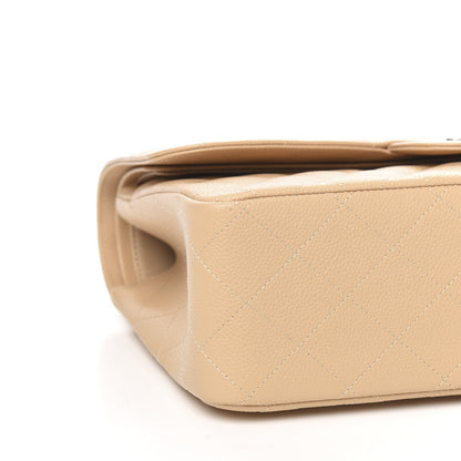 Chanel Caviar Quilted Jumbo Double Flap Beige Clair 7 of 10