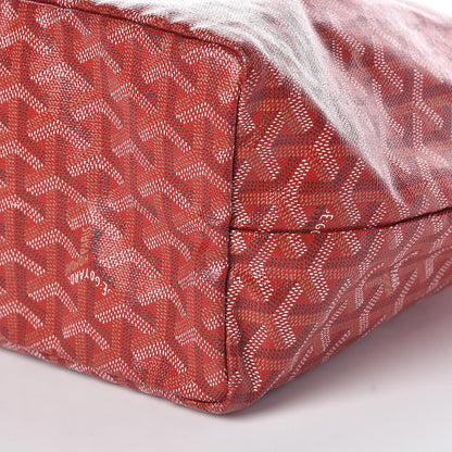 Goyard Goyardine Saint Louis PM Red 9 of 9