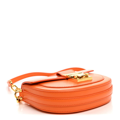 MCM Calfskin Mini Patricia Crossbody Bag Orange 4 of 9