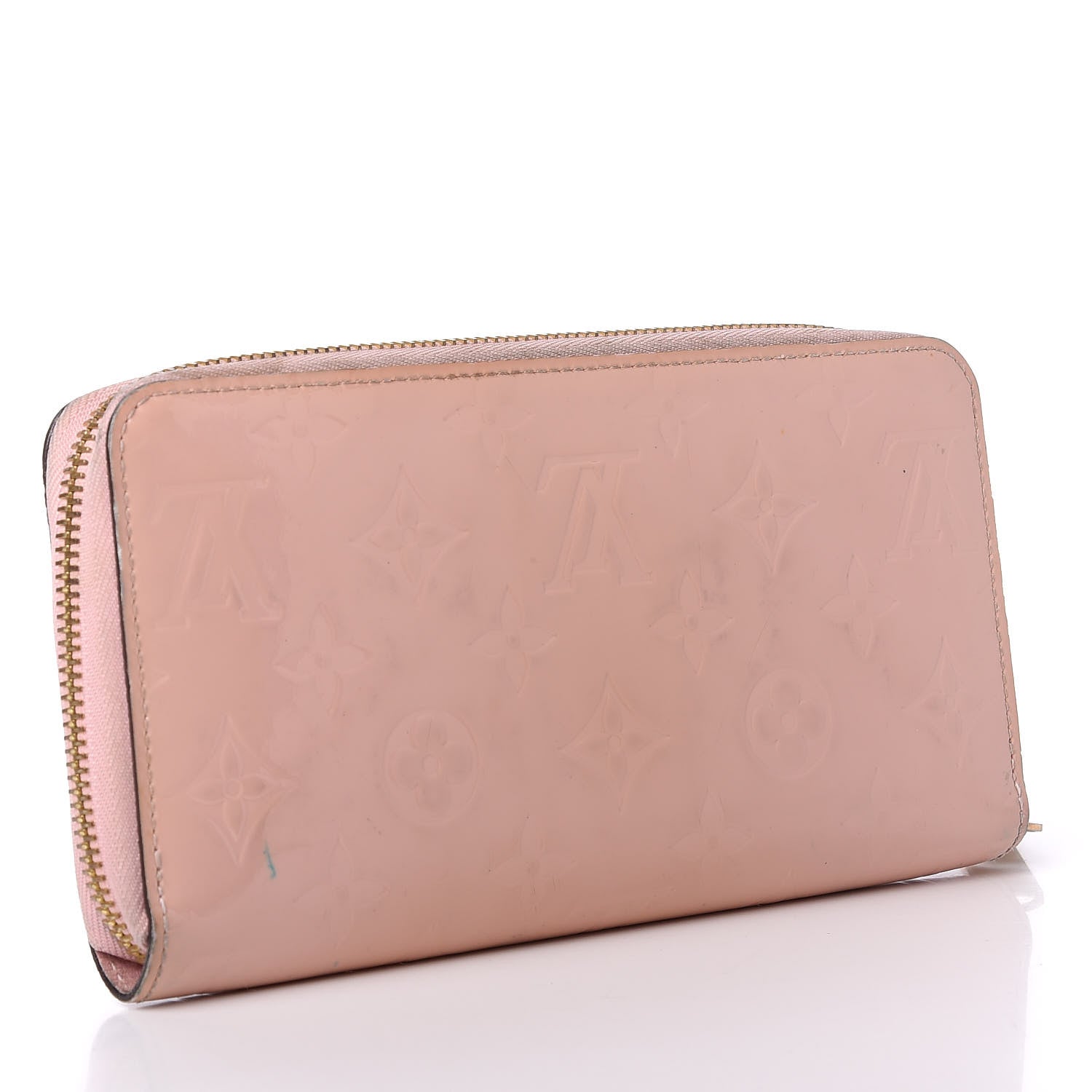 Louis Vuitton Vernis Zippy Wallet Rose Ballerine 3 of 8