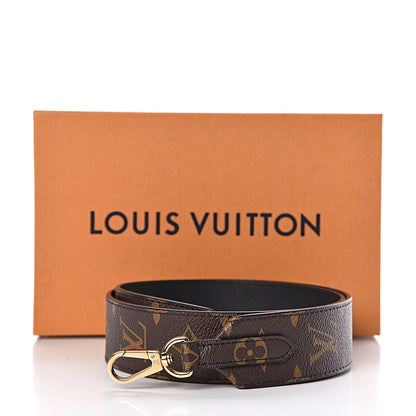 Louis Vuitton Monogram Bandouliere Shoulder Strap Black 5 of 5