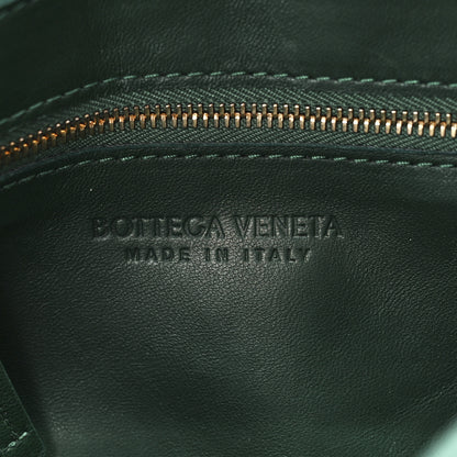 Bottega Veneta Grained Calfskin Maxi Intrecciato Cassette Crossbody Bag Raintree Green 6 of 12