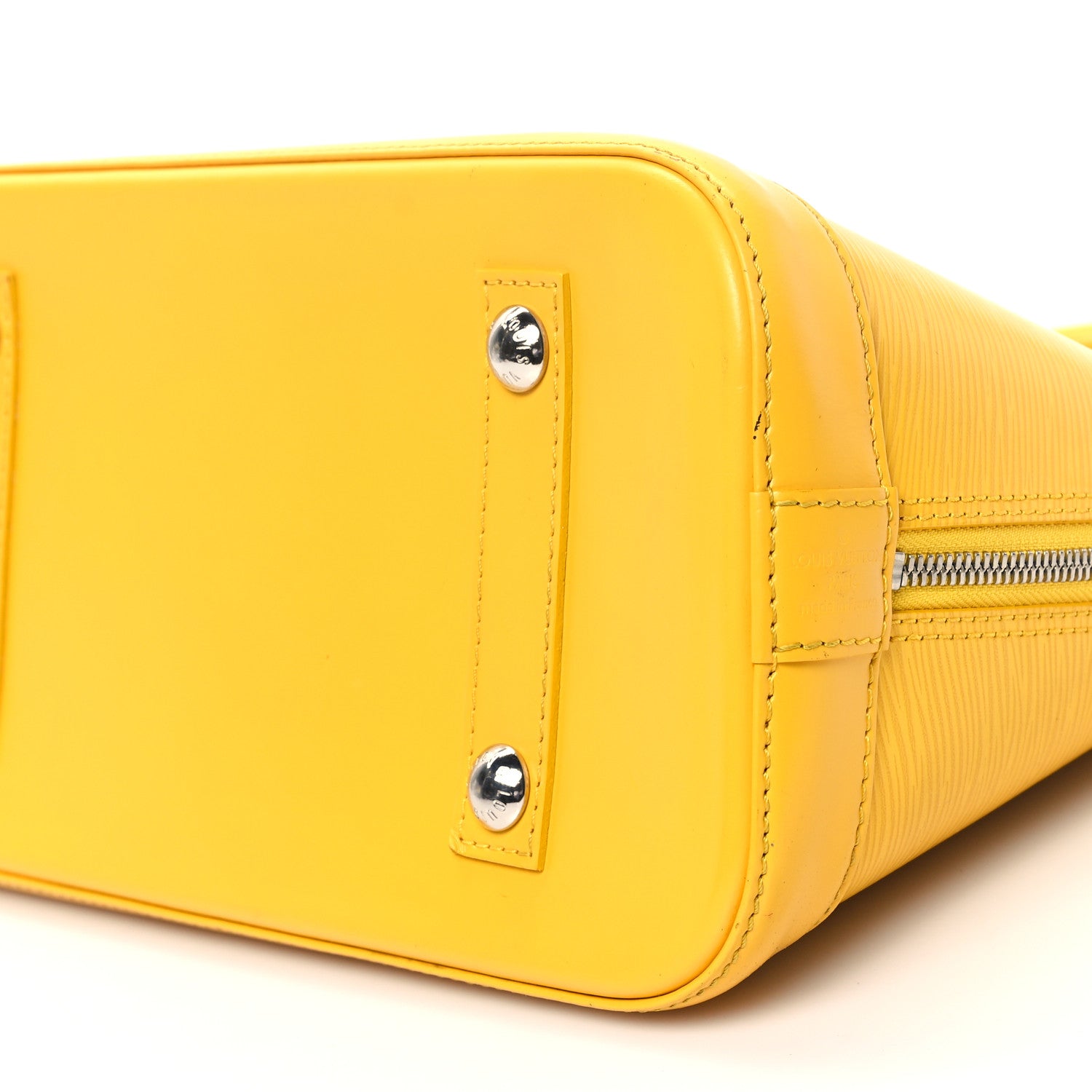 Louis Vuitton Epi Alma PM Citron 9 of 12