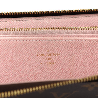 Louis Vuitton Monogram Pompon Zippy Wallet Rose Ballerine 6 of 7