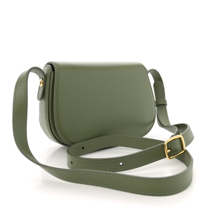 Loro Piana Smooth Calfskin Mini Ghiera Bag Dark Lichen Green Kummel 3 of 9