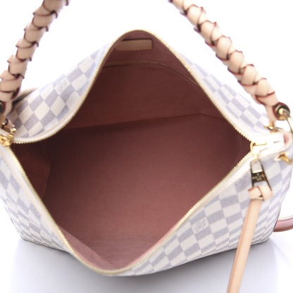 Louis Vuitton Damier Azur Beaubourg Hobo MM 4 of 8